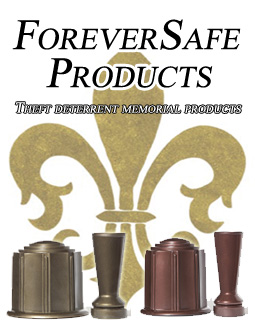 Rotomolded Cemetery Vases, Rotomolded Burial Urns, Water Tight Burial Urns, ForeverSafe Cemetery Vases, ForeverSafe Burial Urns
